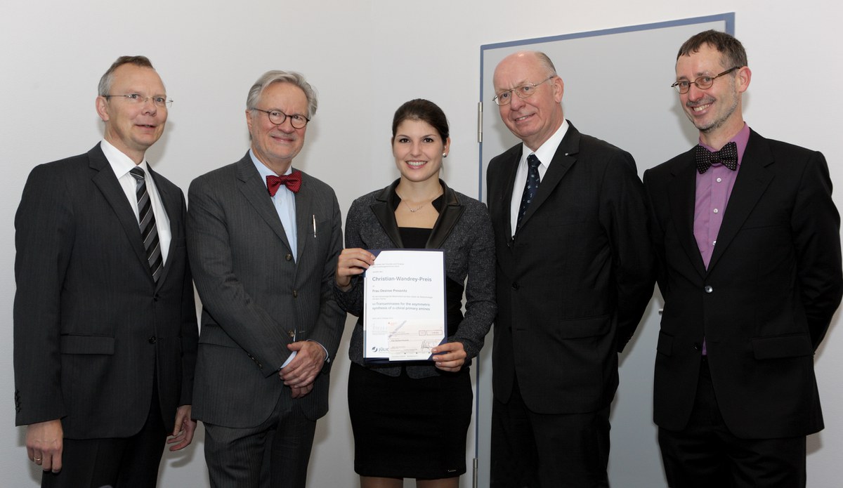 Desiree Pressnitz erhält Christian-Wandrey-Preis